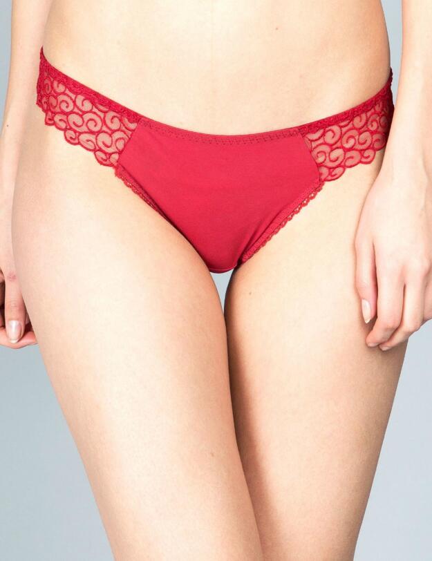 51662 Maison Lejaby Rosae Tanga Brief - 51662 Tango Red