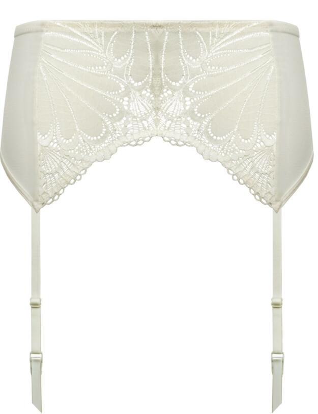 W03XK Wonderbra Refined Glamour Suspender Belt - W03XK Ivory