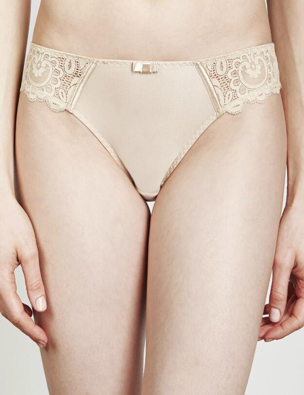 13863 Maison Lejaby Gaby Bikini Style Brief - 13863 Thé