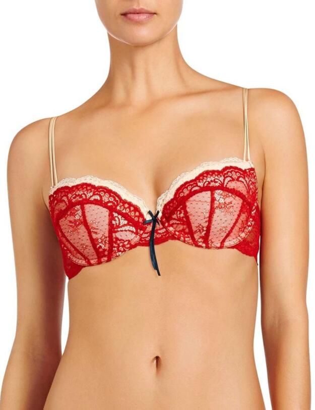 H23-1155 Heidi Klum Astrid Contour Bra Scarlet Sage/Bellini  - H23-1155 Contour Bra