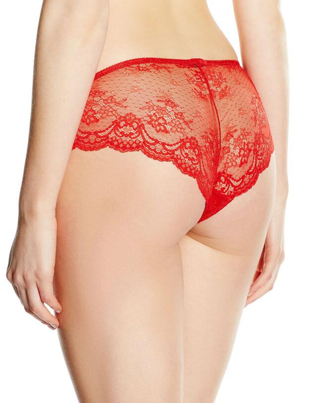 H30-1155 Heidi Klum Astrid Bikini Brief Scarlet Sage/Bellini  - H30-1155 Bikini Brief