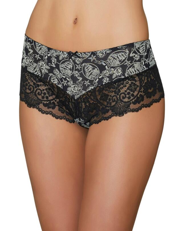 CA70 Aubade La Belle Corsaire St Tropez Brief - CA70 Black