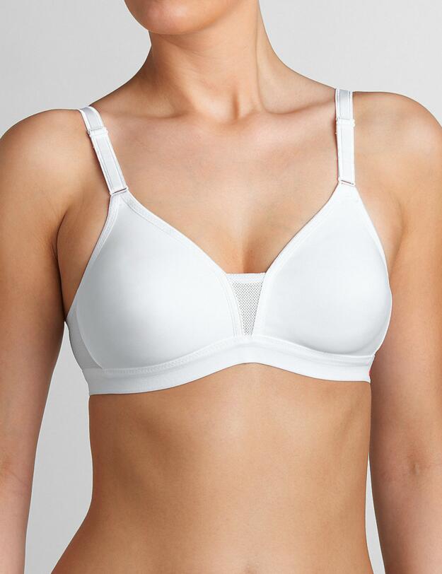 10007358 Triumph Triaction Soft Power Non Wired Sports Bra - 10007358 White