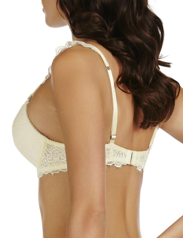 Pleasure State Kourtney Leigh Push Up Bra in Anise Flower/Ecru 