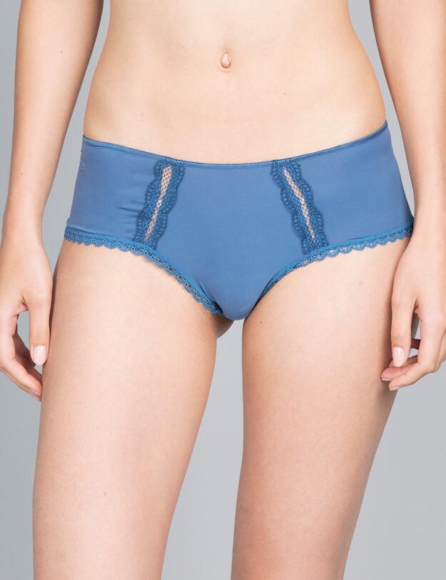 G61469 Maison Lejaby Attrape-Coeur Boxer Short Briefs - G61469 Saphir Bleu