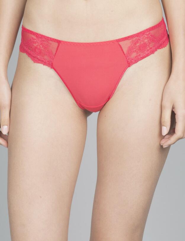31662 Maison Lejaby Demoiselle Tanga Thong - 31662 Tagada Pink