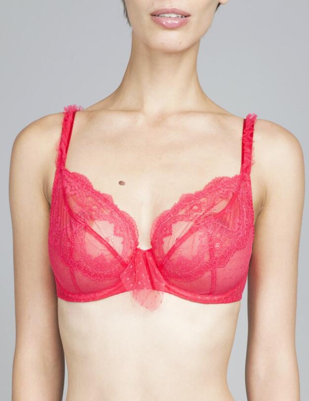 31633 Maison Lejaby Demoiselle Full Cup Bra - 31633 Tagada Pink