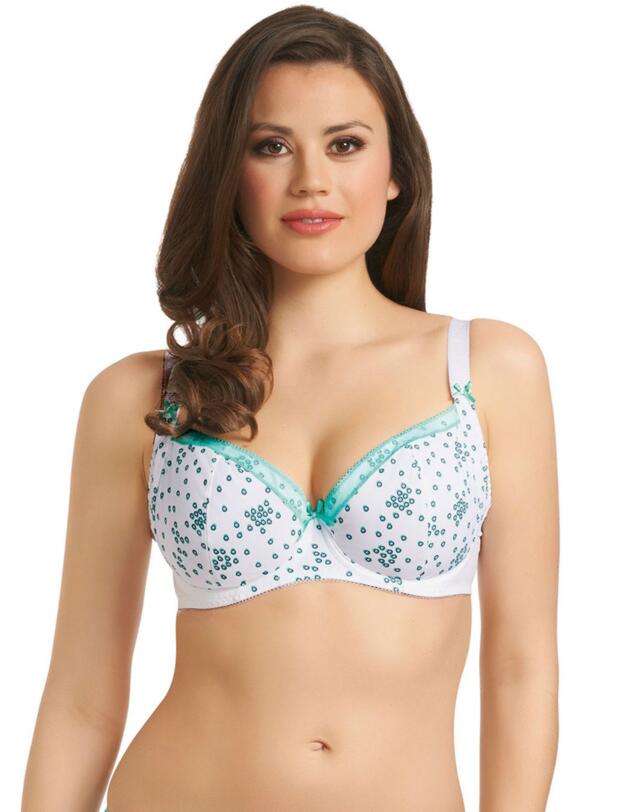 1501 Freya Marvel Side Support Bra - 1501 White