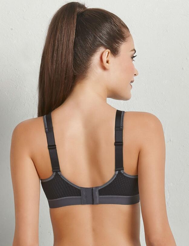 5526 Anita Firm Support XControl Sports Bra - 5526 Black/Anthracite