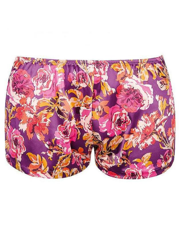 5128 Gossard Botanical French Knicker - 5128 Plum