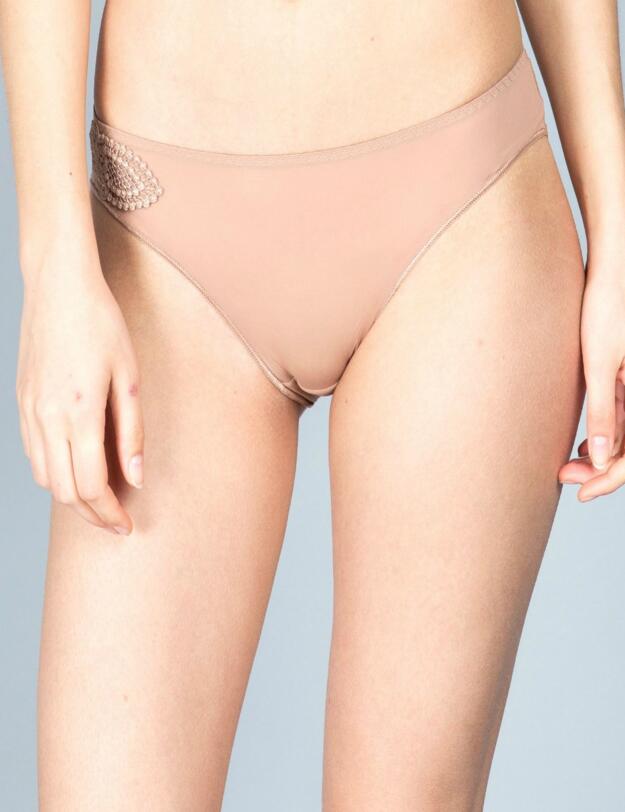 11663 Maison Lejaby Illusion Bikini Style Brief - 11663 Pralin