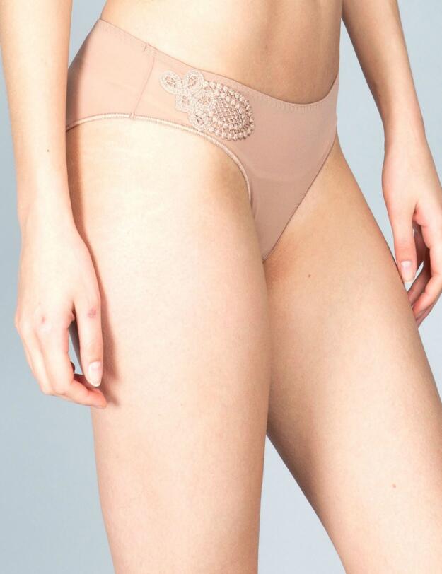 11663 Maison Lejaby Illusion Bikini Style Brief - 11663 Pralin