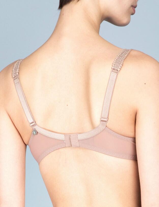 11633 Maison Lejaby Illusion 3 Part Full Cup Bra - 11633 Pralin