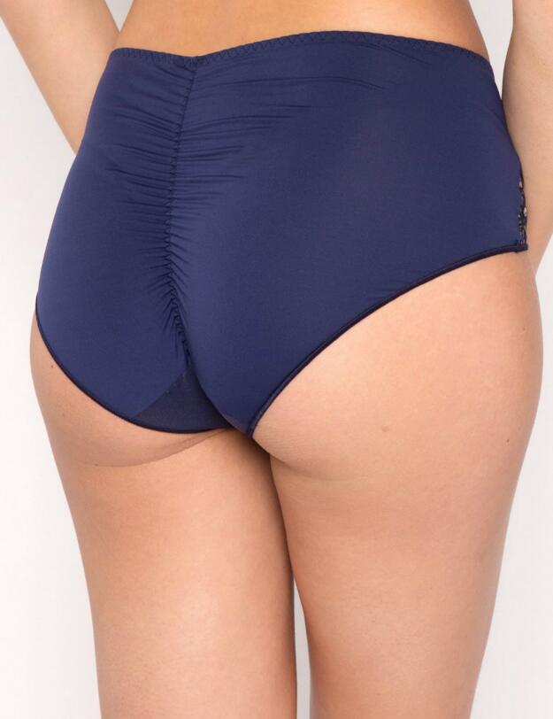 17164 Maison Lejaby Talisman High Waist Full Briefs - 17164 Nuit Noire (Midnight Blue)
