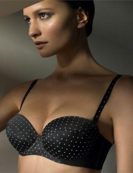 Gossard Desire Multiway Plunge bra 4534 - Polkadot