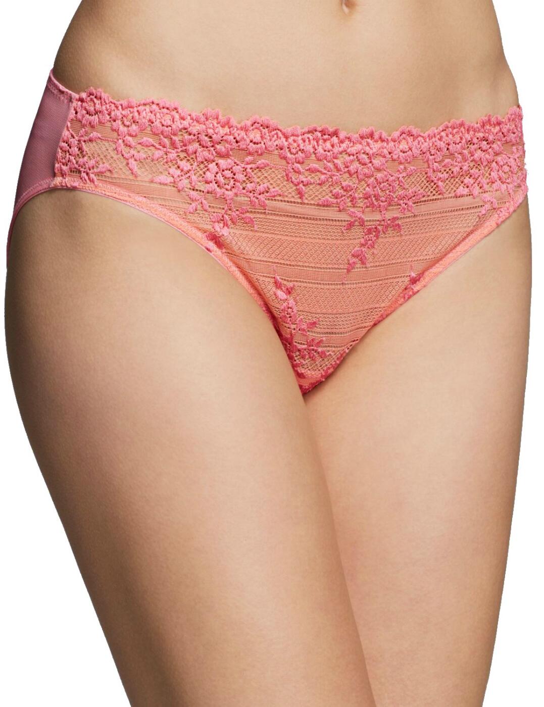 064391 Wacoal Embrace Lace Brief - 064391 Pink/Coral