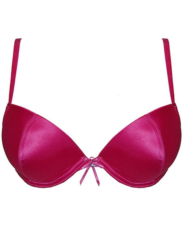 0320 Ultimo The One Nadine Padded Plunge Bra Magenta Pink - 0320 Magenta Pink
