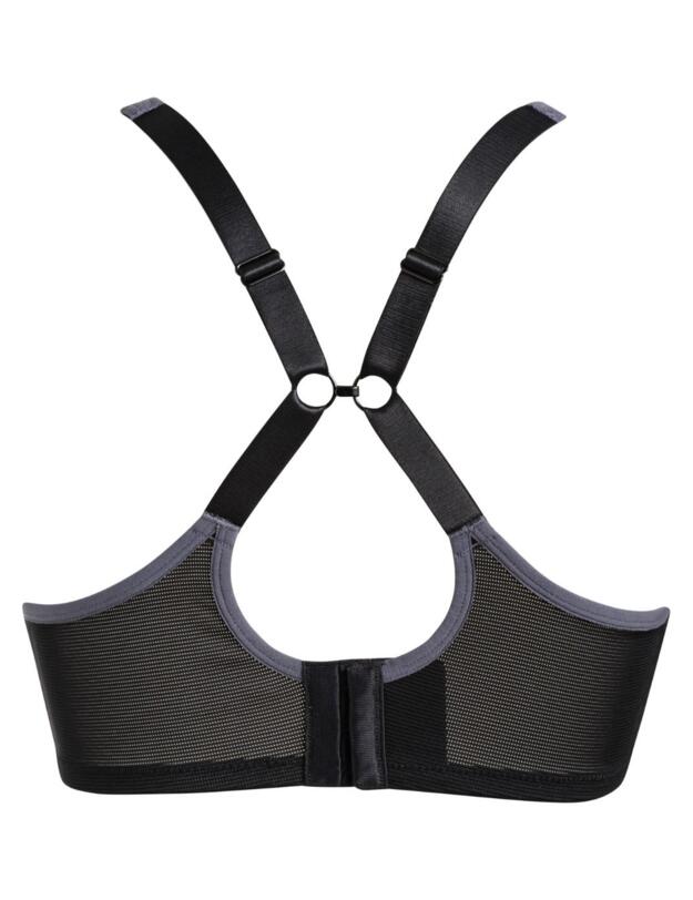 97000 Pour Moi? Energy U/W Sports Bra Black/Slate - 97000 U/W Sports Bra