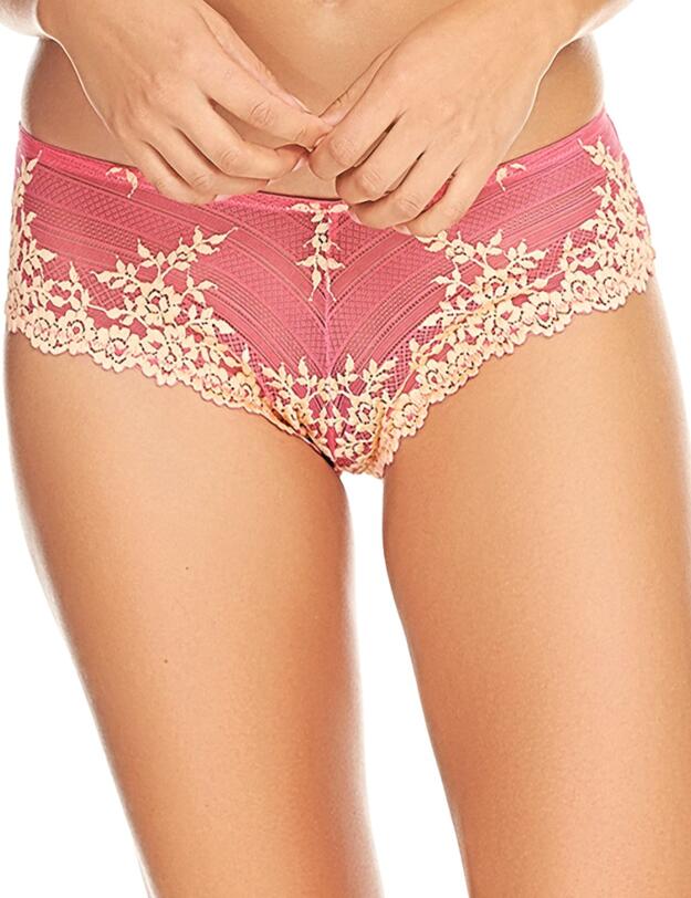 Wacoal Embrace Lace Tanga Brief  Pink Lemonade/Cream Puff