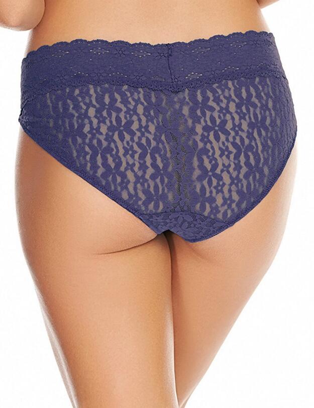 878205 Wacoal Halo Lace Brief Knickers - 878205 Astral Aura Blue