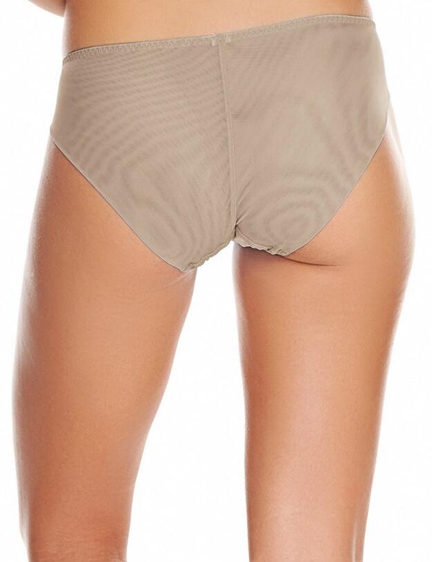 846256 Wacoal Lace Affair Brief - 846256 Spring Crocus/Cloud Grey