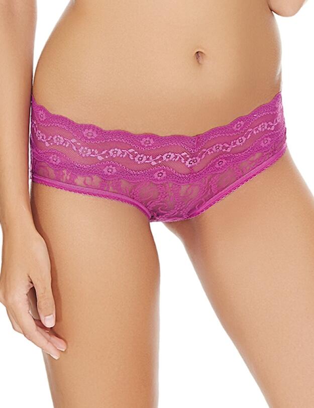 978282 B.tempt'd Lace Kiss Hipster Brief - 978282 Wild Aster