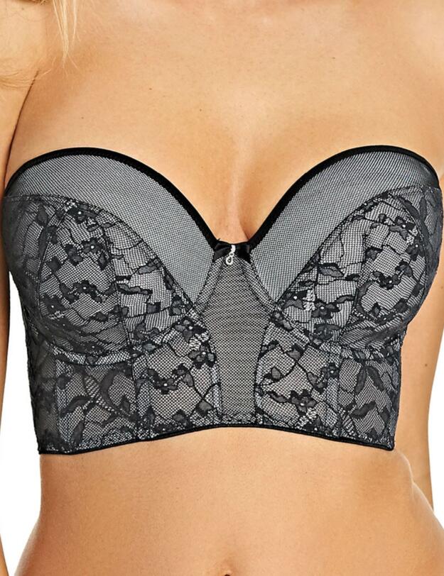 4463 Freya Sassy Bustier Black  - 4463 Black
