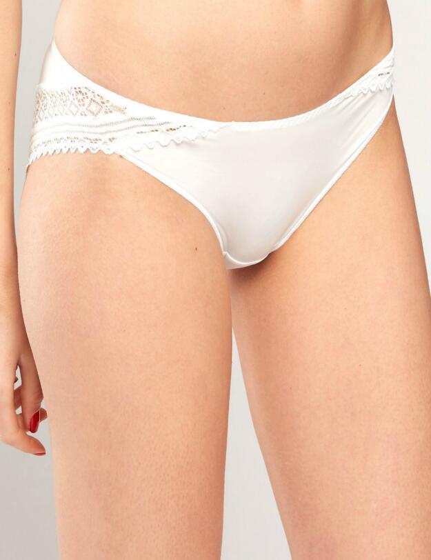17663 Maison Lejaby Bohemienne Bikini Style Brief - 17663 Ficelle (Ivory)