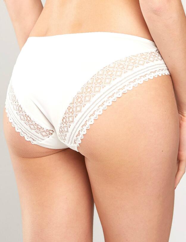17663 Maison Lejaby Bohemienne Bikini Style Brief - 17663 Ficelle (Ivory)