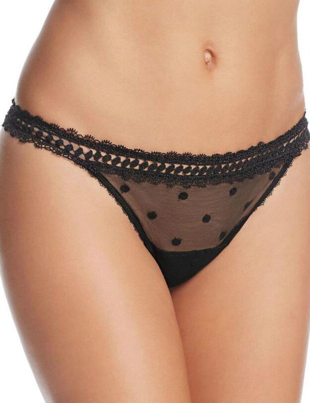 122005 Wacoal Sensuality Mini Bikini Style Brief - 122005 Black