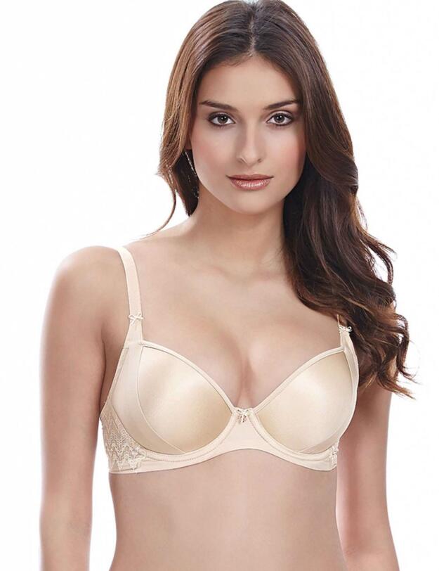 120004 Wacoal Enigma Underwired Contour Bra - 120004 Cafe Au Lait