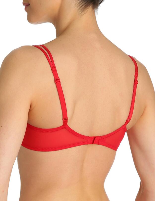 0101795 Marie Jo Amy Padded Balcony Bra - 0101795 Scarlet