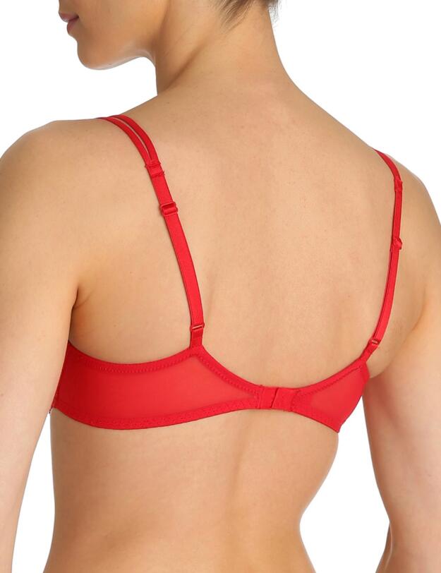 0101799 Marie Jo Amy Seamless Padded Balcony Bra - 0101799 Scarlet