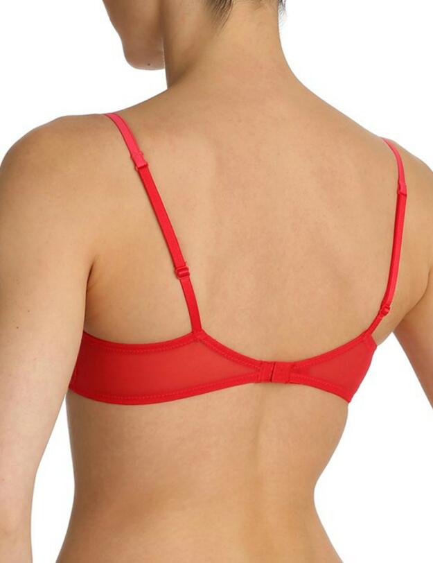 0101829 Marie Jo Lauren Padded Balcony Bra - 0101829 Valentine Red