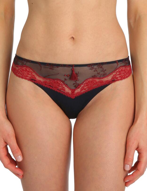 0502030 Marie Jo Lily Brazilian Briefs - 0502030 Midnight Blue