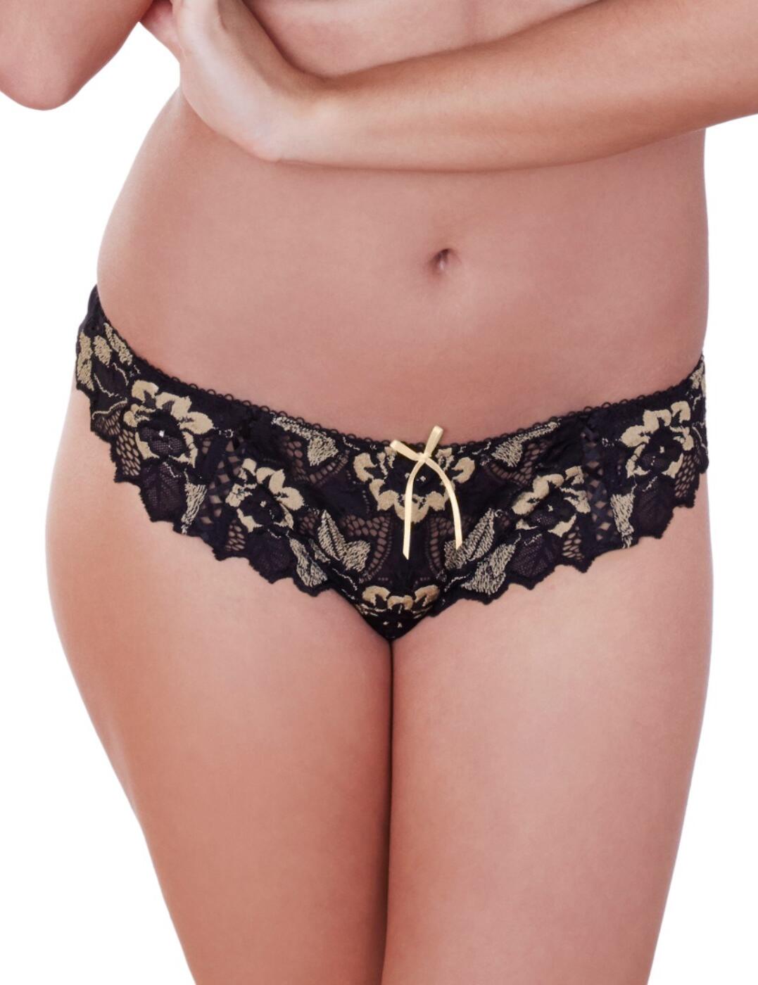 0932120 Lepel Fiore Thong Black/Gold - 0932120 Thong