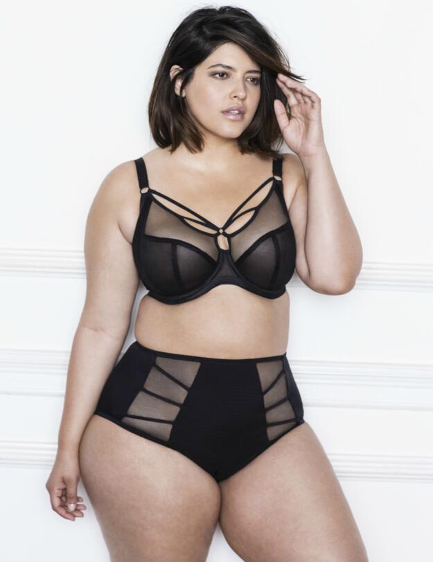 Elomi Sachi Plunge Bra Black