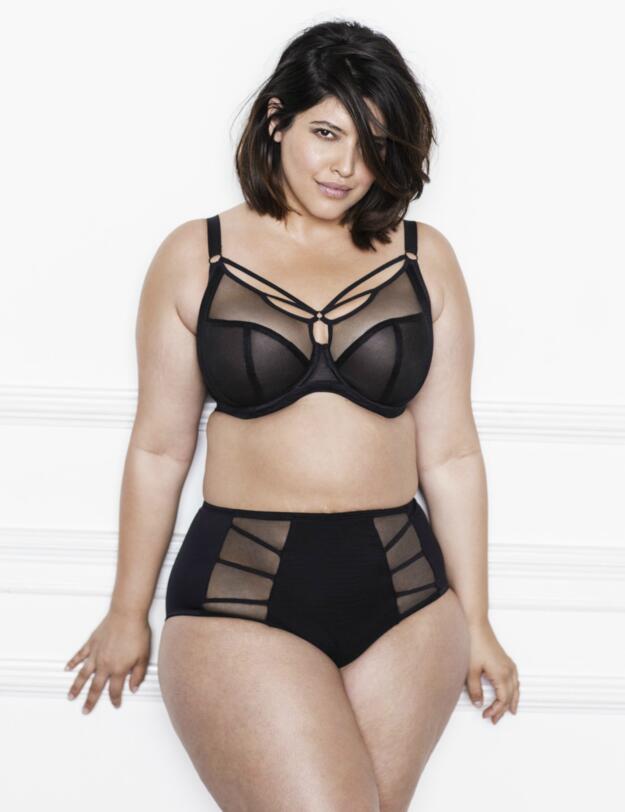 Elomi Sachi Plunge Bra Black
