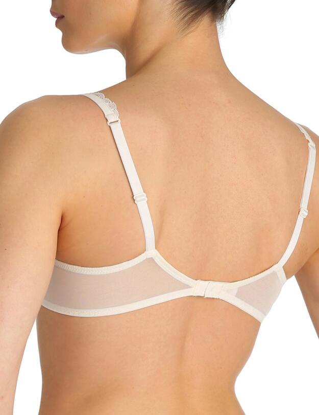 0101816 Marie Jo Tilda Heart Shaped Padded Plunge Bra - 0101816 Chantilly