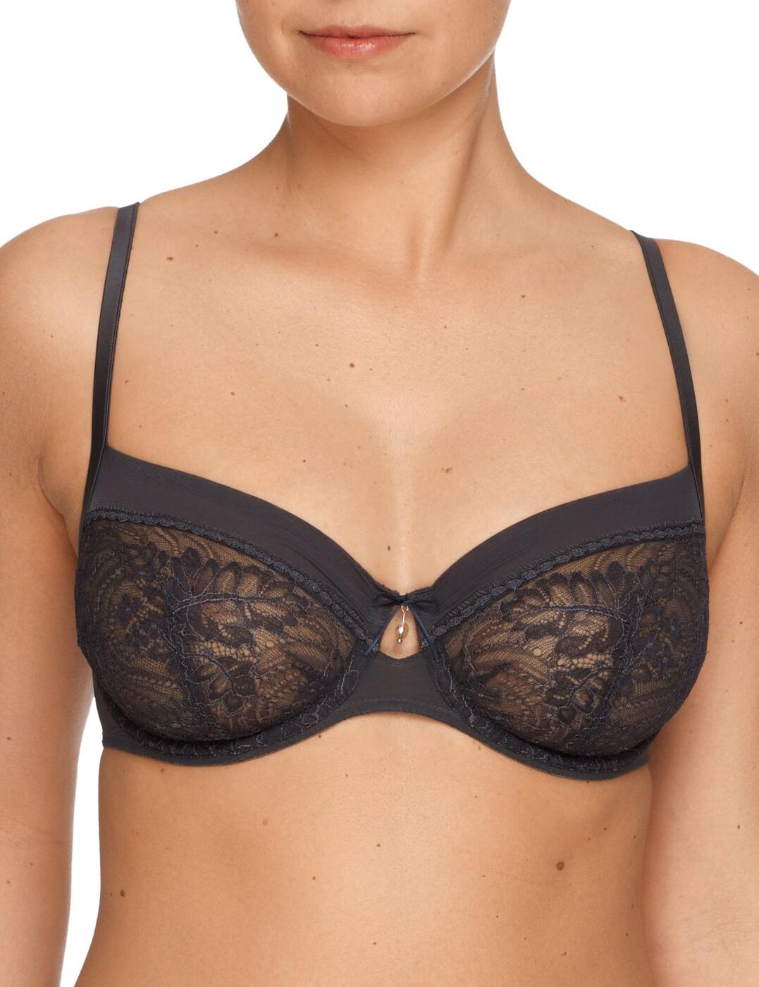 0102021 Marie Jo Natalie Underwired Full Cup Bra - 0102021 Marble Grey