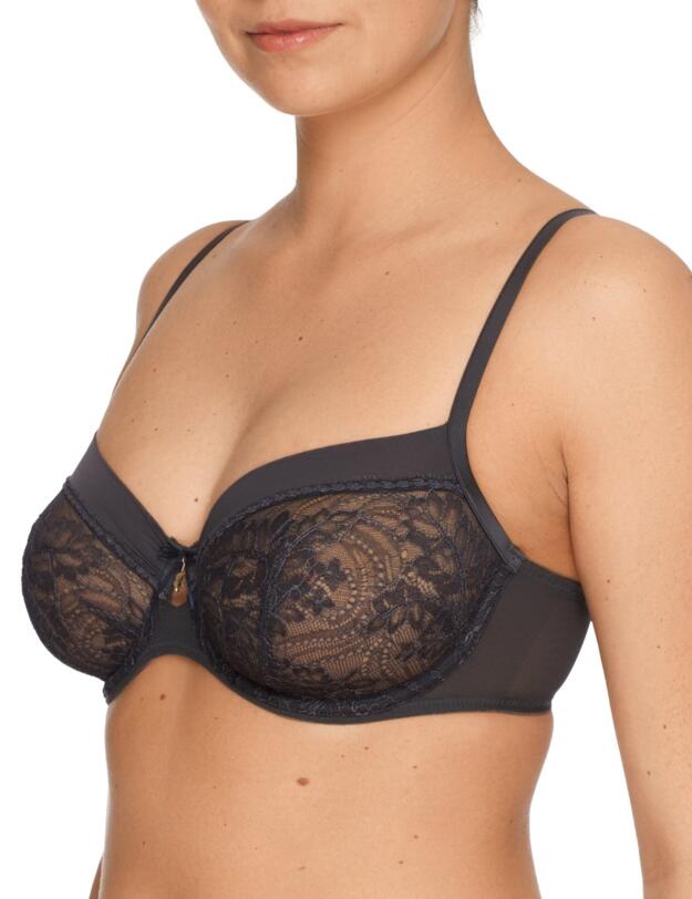 0102021 Marie Jo Natalie Underwired Full Cup Bra - 0102021 Marble Grey