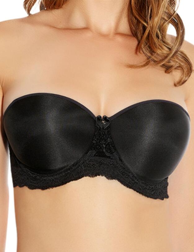 9100 Fantasie Mae Moulded Strapless Bra  - 9100 Black