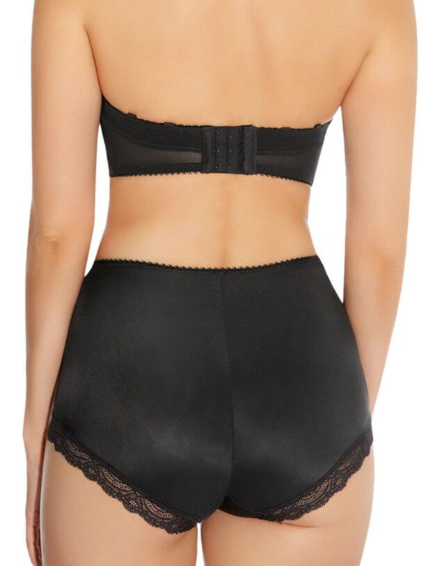 9108 Fantasie Mae High Waist Brief - 9108 Black