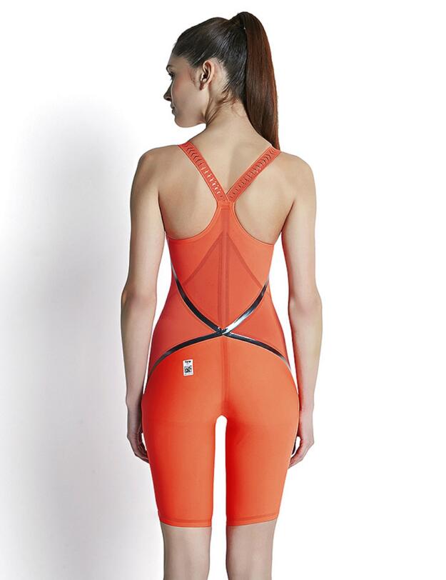 809753A510 Speedo Fastskin LZR Racer X ClosedBack Kneeskin - 809753A510 Red/Purple
