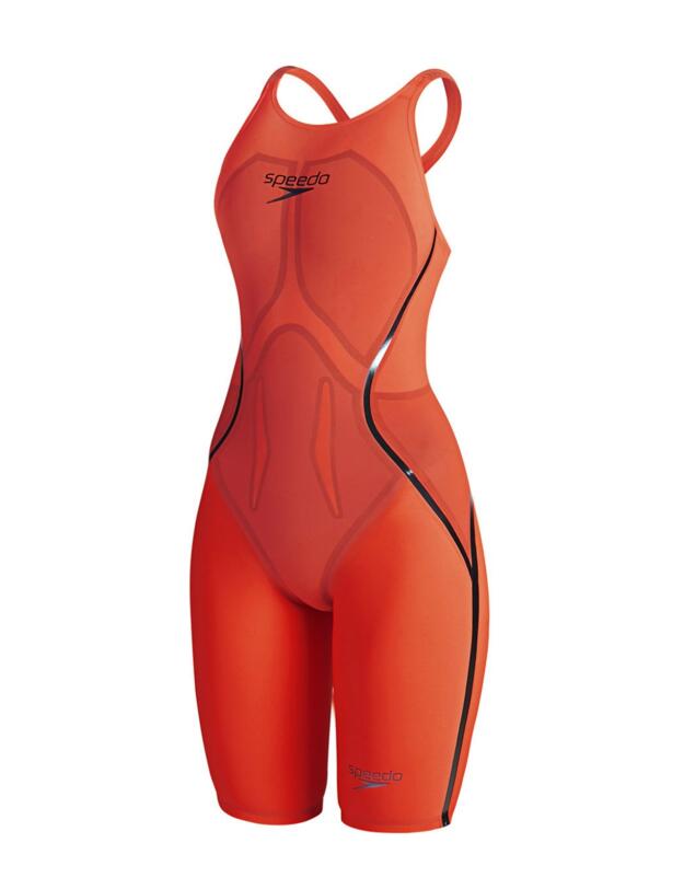 809753A510 Speedo Fastskin LZR Racer X ClosedBack Kneeskin - 809753A510 Red/Purple