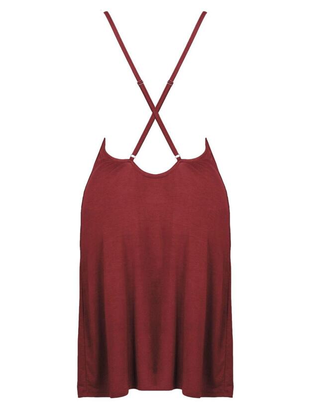 7508 Pour Moi? Sofa Love Sexy Chemise - 7508 Deep Red
