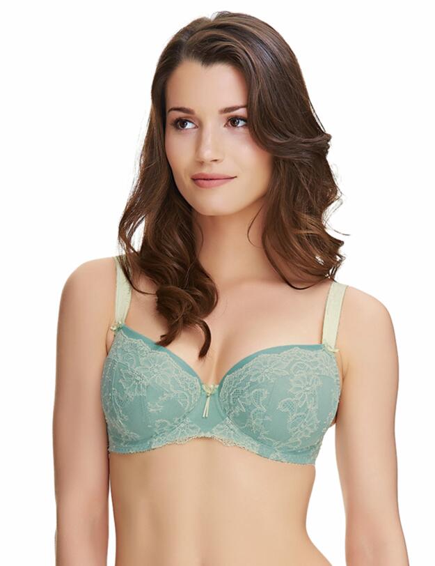 9331 Fantasie Isabella Padded Half Cup Bra Sea Breeze - 9331 Half Cup Bra