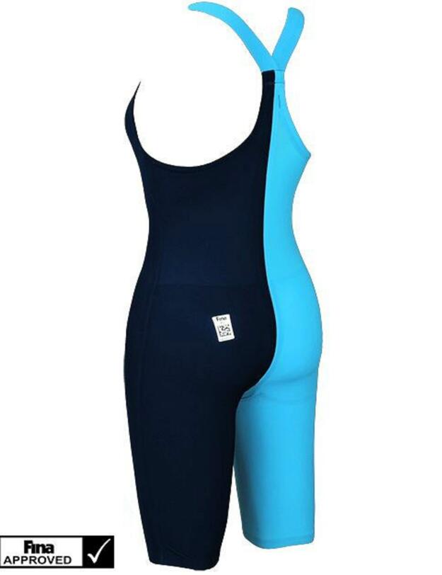 8091719039 Speedo Fastskin Lazer Elite V2 Closed Back Kneeskin - 8091719039 Navy/Blue