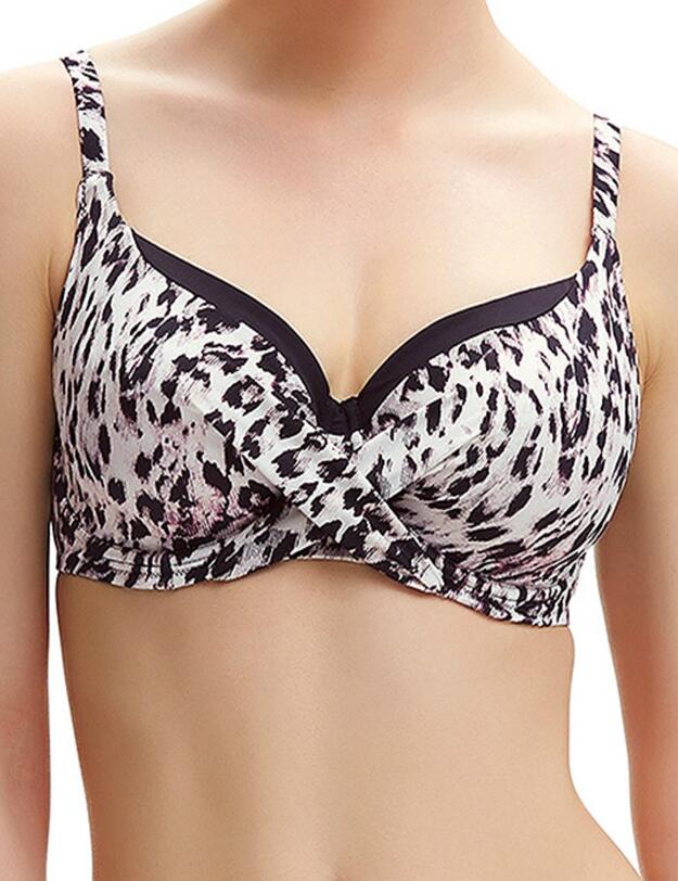 6302 Fantasie Masai Mara Wrap Front Full Cup Bikini Top - 6302 Black