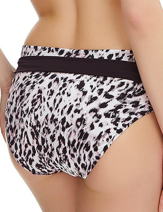 6307 Fantasie Masai Mara Classic Fold Bikini Brief - 6307 Black